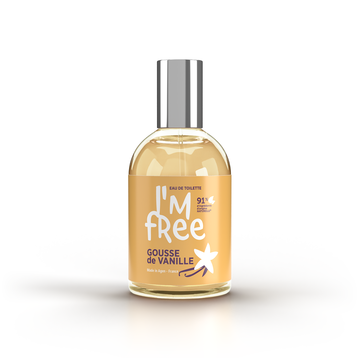 Eau de Toilette Gousse de Vanille 110ml - I'm free