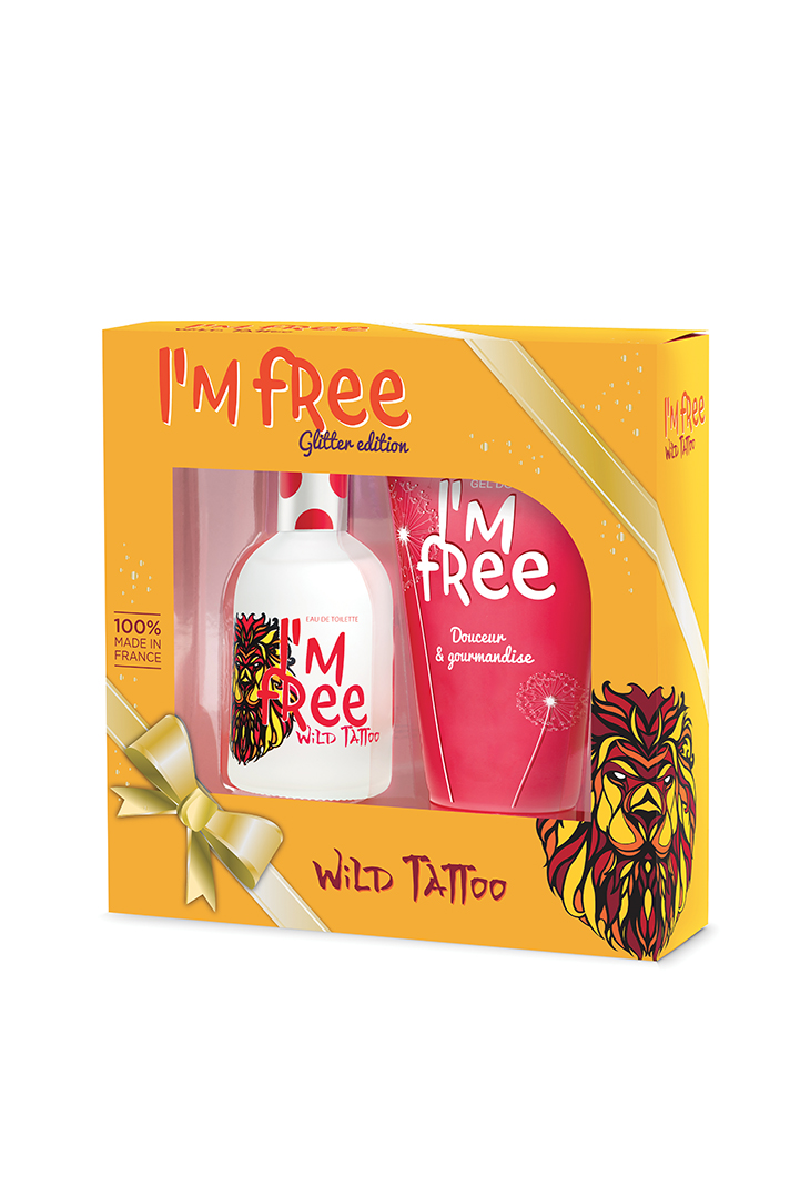 coffret Eau de Toilette 110ml WILD-TATTOO I'm free