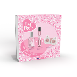 Coffret i m free kiss me pink