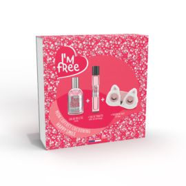 Coffret Eau de Toilette happy smile 110ml+ EDT 30ML+ Masque yeux