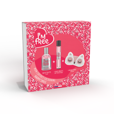 Parfum I'm Free Eau De Toilette Laurence Dumont 110 Ml Cerise Cassis Rose - Neuf Inédit, Origine France