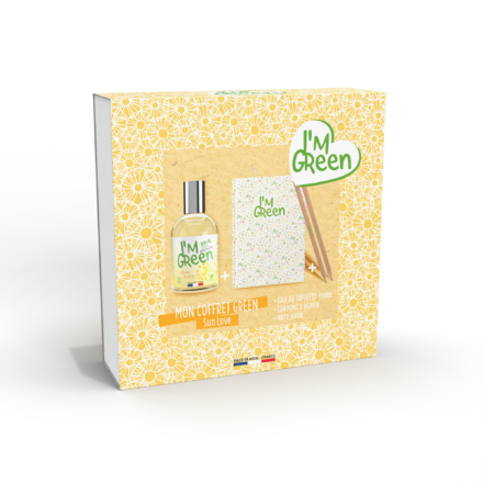 Coffret i m green sun love certifié bio