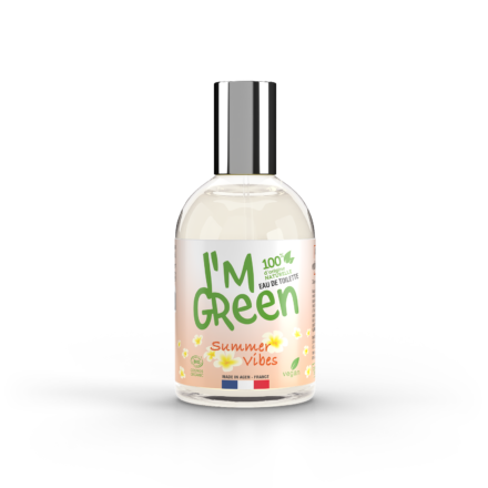 Eau de Toilette  I m green summer vibes certifiée bio