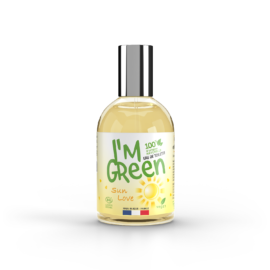 Eau de Toilette  I m green sun love certifiée bio