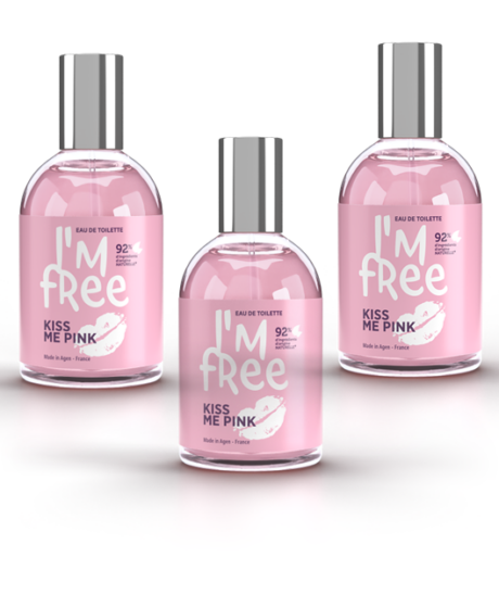 Parfum I'm Free De Laurence Dumont - Eau De Toilette Vanille Fraîche 110 Ml - Fabriqué En France