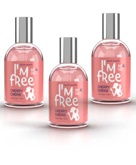 LOT DE 3 Eaux de Toilette “Cherry Chérie” 110ml