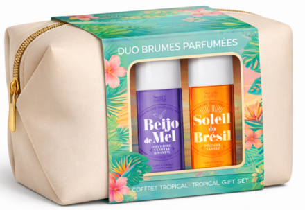 Trousse Brume soleil du Brésil 150 ml + Beijo de mel 150ml